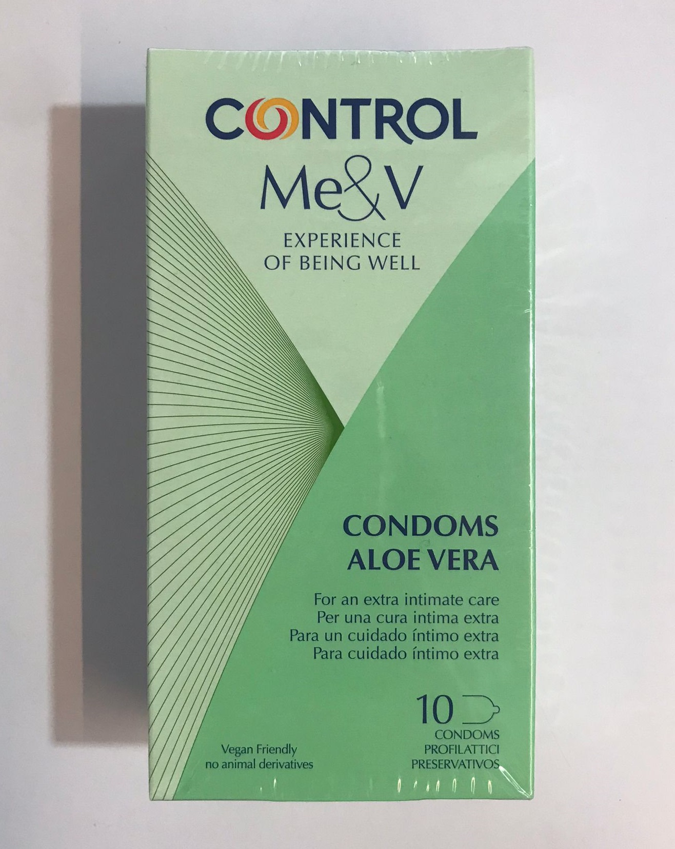 CONTROL ME&V Condoms Preservativi Aloe Vera 10 pezzi